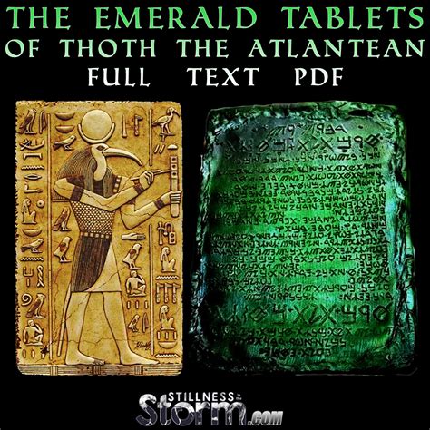 emeral tablets of thoth pdf.